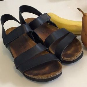 Naot Black Sandals